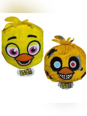 Five Nights double side Plush Chicken Chica-Yellow Kids Toys-Funko